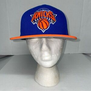 New York Knicks Snapback Adjustable NBA New Era 9Fifty Blue Orange Hat